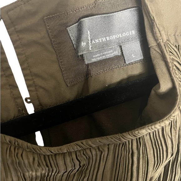 Anthropologie Plisse Minidress! Size L - Picture 4 of 6